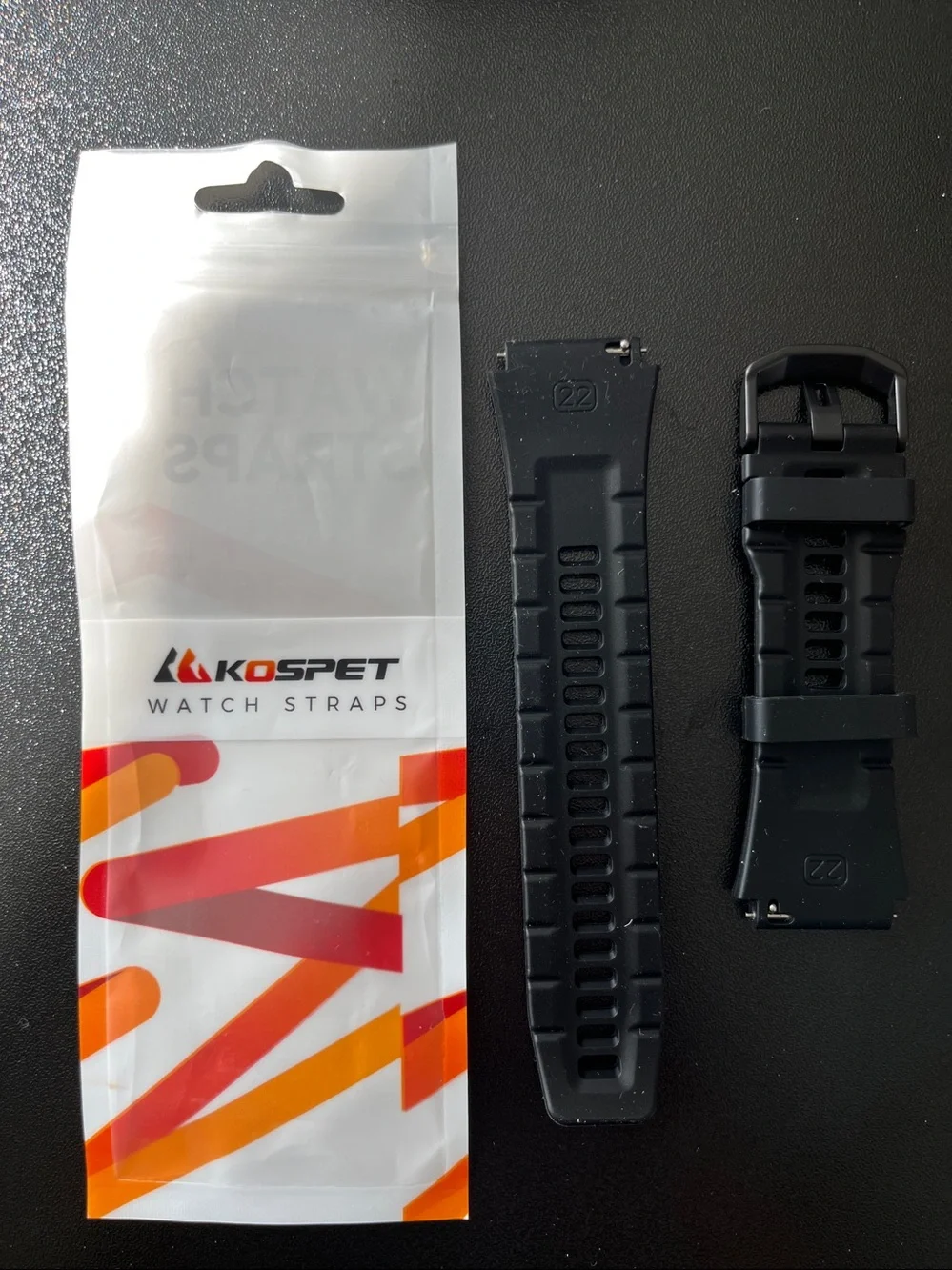 KOSPET TANK M3 Ultra Smartwatch Stainless Steel Body Black, USED.